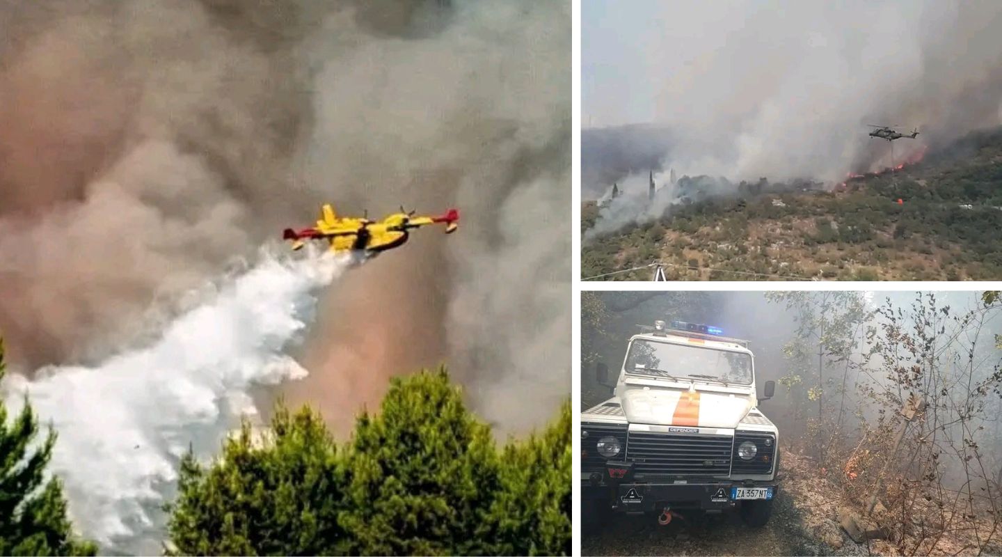 Immagine per Emergenza incendi, la Regione firma il decreto per la crisi sul Carso